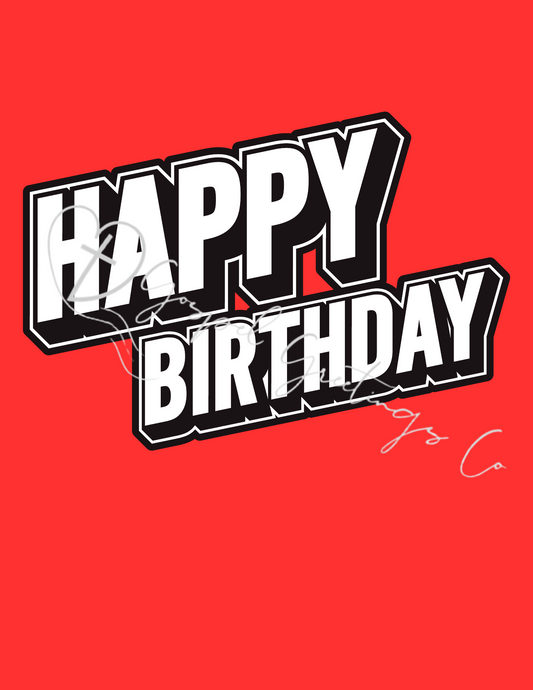 Action Birthday Series